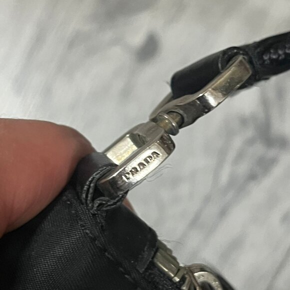 PRADA TESSUTO ZIP CROSSBODY BAG MADE IN ITALY VINTAGE NYLON - Picture 6 of 13